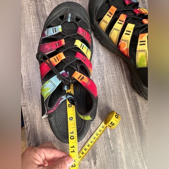 KEEN Newport H2 Rainbow Tye Dye Women's Sandals Waterproof Outdoor 9.5/10W - Picture 8 of 11
